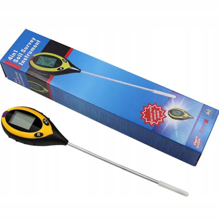 TESTER OGRODNICZY KWASOMIERZ miernik PH gleby temperatury wilgotności