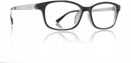 OKULARY KOREKCYJNE OPTIZON +4,00 plus cztery DO CZYTANIA solidne UV400