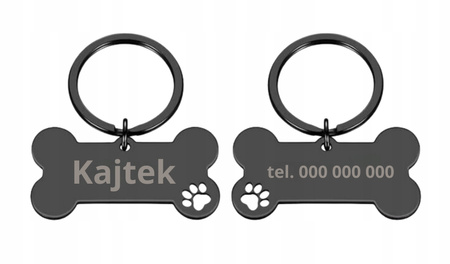 ADRESÓWKA DLA PSA IDENTYFIKATOR ZAWIESZKA Z IMIENIEM I NR TELEFONU L