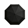 PARASOLKA PRZECIWDESZCZOWA czarna składana manualna uniwersalna
