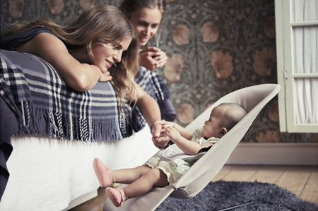 LEŻACZEK BUJACZEK ergonomiczny dla dziecka 4w1 fotelik balansowy krzesełko