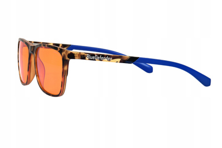 OKULARY BlueDefender BLOKUJĄCE ŚWIATŁO NIEBIESKIE na noc do komputera