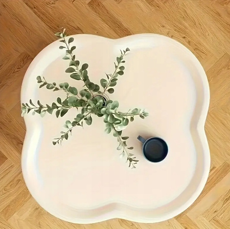 STOLIK KAWOWY CHMURKA do salonu sypialni z półką dekoracyjny pomocny