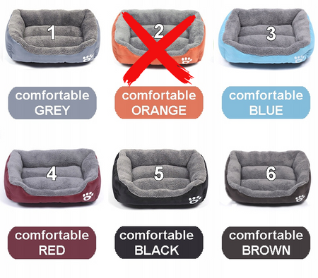 MIĘKKIE LEGOWISKO XXL 60x45 dla psa kota ciepła poduszka kojec kanapa