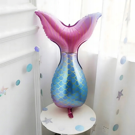 BALONOWA GIRLANDA ZESTAW BALONÓW URODZINOWYCH syrenka 97ele