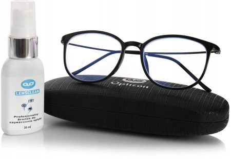 OKULARY KOREKCYJNE KOBIECE minus trzy i pół -3,50 krótkowzroczność UV400