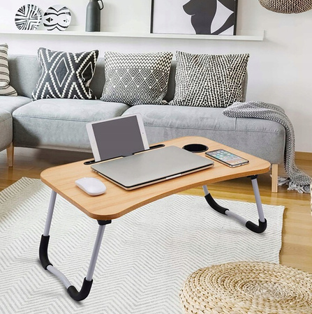 STOLIK POD LAPTOPA komputer do łózka składana podstawka regulowany