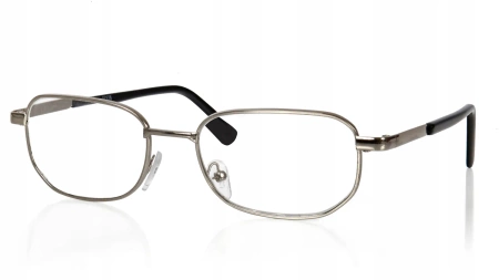 OKULARY KOREKCYJNE MOCNE METALOWE plus trzy +3,00 DO CZYTANIA