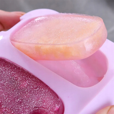 SILIKONOWA FORMA DO LODÓW NA PATYKU foremki + patyczki domowe lody