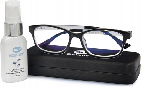 OKULARY KOREKCYJNE OPTIZON -1,50 minus jeden i pół półtora solidne UV400