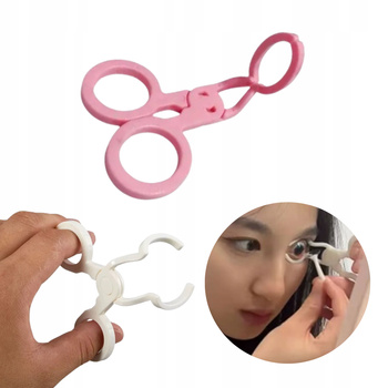 Kleszcze pomagające przy zakładaniu soczewek kontaktowych aplikator