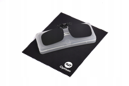 LUSTRZANKI NAKŁADKA PRZECIWSŁONECZNA na okulary uchylna z polaryzacją