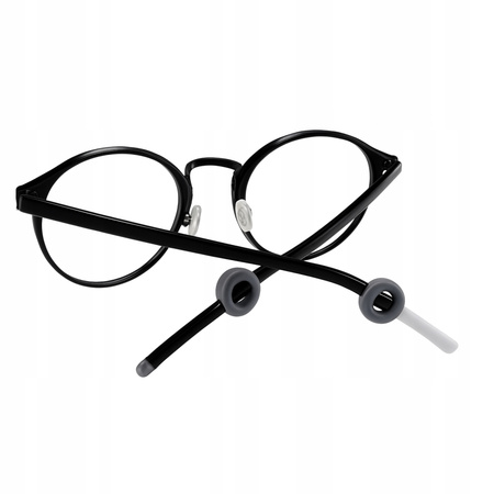 STOPERY KÓŁKA NAKŁADKI na ZAUSZNIKI do okularów końcówki antypoślizgowe 2sz