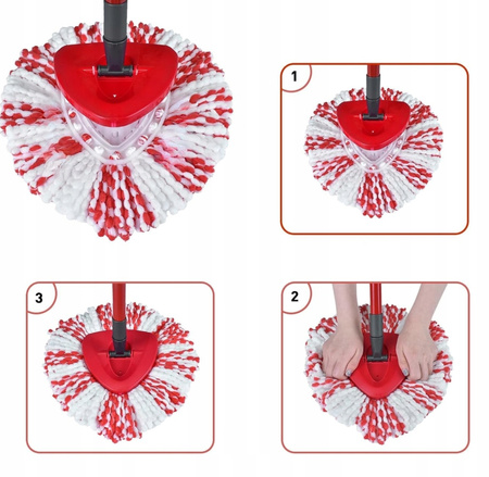 WKŁAD DO MOPA OBROTOWEGO Vileda Turbo chłonna końcówka 1 szt