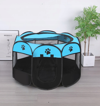 KOJEC XXXL DLA ZWIERZĄT PSA KOTA ZAGRODA SKŁADANY LEGOWISKO PRZENOŚNY 114cm