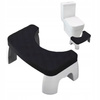Podnóżek toaletowy stołek podest łazienkowy do toalety WC czarny