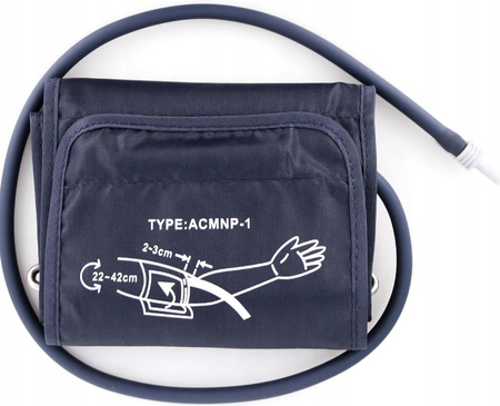 MANKIET DO CIŚNIENIOMIERZA uniwersalny rękaw z wężykiem 22-42cm