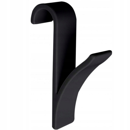 HACZYK WIESZAK NA GRZEJNIK KALORYFRT HACZYKI NA RĘCZNIKI CZARNE 2 SZTUKI