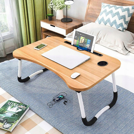 STOLIK POD LAPTOPA komputer do łózka składana podstawka regulowany
