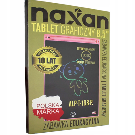 TABLET GRAFICZNY DLA DZIECI do rysowania pisania znikopis tablica