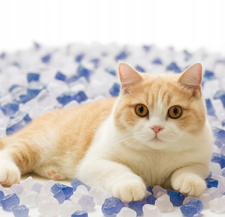 ŻWIREK SILIKONOWY DLA KOTA 1,5kg niezbrylający 3,8L bezpyłowy wydajny