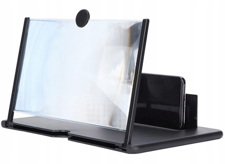 SZKŁO POWIĘKSZAJĄCE DO TELEFONU podstawka ekran stojak do smartfonów