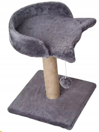 DRAPAK SŁUPER DLA KOTA legowisko do drapania dla kotów kociąt z piłeczką