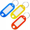 BRELOKI IDENTYFIKATORY DO KLUCZY 5szt mix kolorów zawieszki breloczki