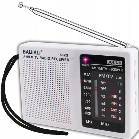 PRZENOŚNE RADIO KIESZONKOWE kuchenne małe na baterie turystyczne