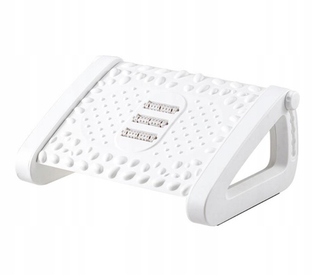 PODNÓŻEK BIUROWY Regulowany ERGONOMICZNY do stóp biurko z rolkami do masażu
