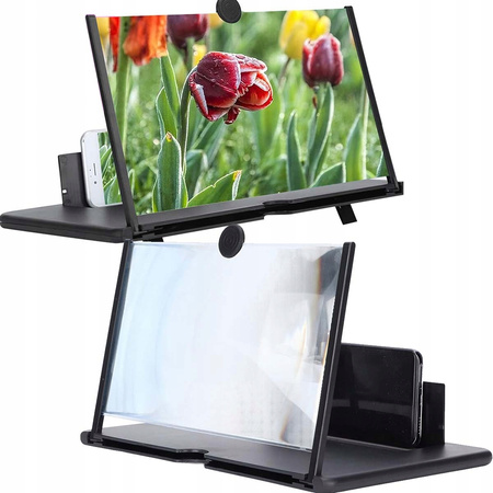 SZKŁO POWIĘKSZAJĄCE DO TELEFONU podstawka ekran stojak do smartfonów