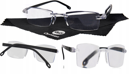 OKULARY KOREKCYJNE OPTIZON +3,00 plus trzy DO CZYTANIA