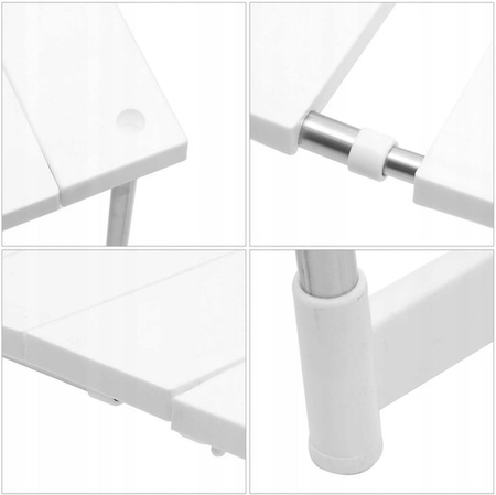 ORGANIZER PÓŁKA DO SZAFKI KUCHENNEJ stojak na blat pod zlew regał do szafki