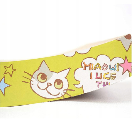 DRAPAK DLA KOTA KARTONOWY FALA DO DRAPANIA MATA LEGOWISKO FALOWANY EKO