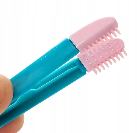 GRZEBIEŃ PĘSETA DO OKOLIC OCZU I PIELĘGNACJI ZWIERZĄT psów kotów