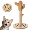 DRAPAK DLA KOTA kaktus zabawka dla kotów stylowy słupek + zabawki