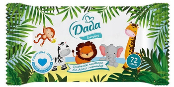 Chusteczki nawilżane Dada everday 72 sztuk opakowanie
