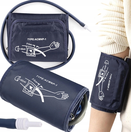 MANKIET DO CIŚNIENIOMIERZA uniwersalny rękaw z wężykiem 22-42cm