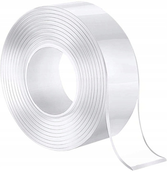 Nanotaśma dwustronna bezbarwna super mocna montażowa wodoodporna 3m