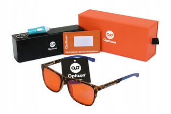 OKULARY BlueDefender BLOKUJĄCE ŚWIATŁO NIEBIESKIE na noc do komputera