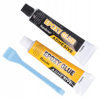 UNIWERSALNY UTWARDZACZ klej dwuskładnikowy do plastiku szkła metalu drewna