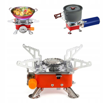 TURYSTYCZNA KUCHENKA GAZOWA składana polowa palnik przenośna kemping