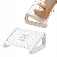 PODNÓŻEK BIUROWY Regulowany ERGONOMICZNY do stóp biurko z rolkami do masażu