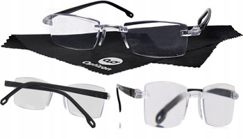 OKULARY KOREKCYJNE OPTIZON +3,00 plus trzy DO CZYTANIA