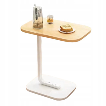 STOLIK KAWOWY POMOCNICZNY BOCZNY NOCNY KSZTAŁT LITERY C DO SALONU