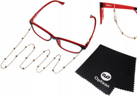 ŁAŃCUSZEK DO OKULARÓW KLASYCZNY NA OKULARY zawieszka ozdobna sznureczek